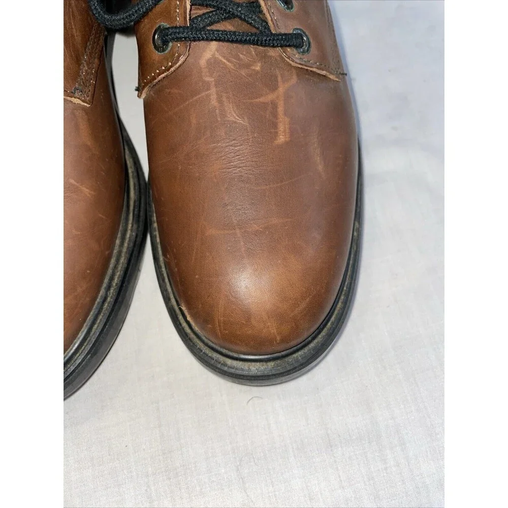 Redwing Men’s Work Shoes Size 11.5 B Brown Leather Oxfords Workwear Rugged